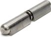 Dulimex Aanlaspaumelle - 120x16mm - RVS pen/RVS ring - RVS (AISI 304)