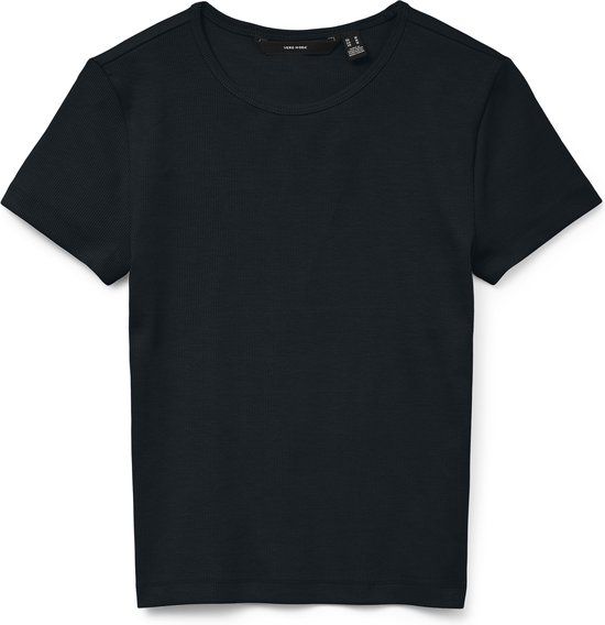 VERO MODA VMCHLOE SS SHORT TOP JRS NOOS Dames T-shirt Zwart M
