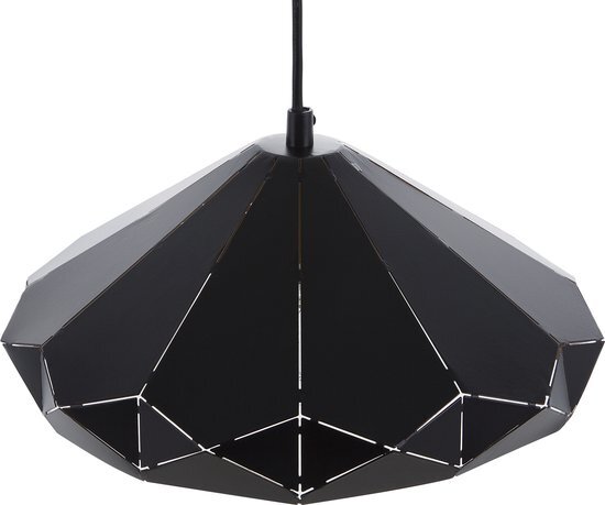 Beliani nevola - hanglamp-zwart-metaal