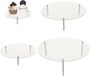 Merkloos / Sans marque Dailygoody - Acryl Taartstandaard - Rond - Stapelbaar - 4 Sets