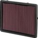 K&N vervangingsfilter passend voor Holden Commodore 1997-2004 (33-2116)