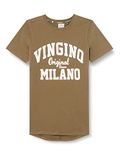 Vingino Jongens T-shirt Army Green Maat 176