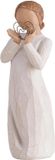 Willow tree Lots Of Love - staand beeldje met hartje - 14 cm