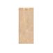 500 stuks sandwichtzakken 32 G/M2 12 + 4 x 26 cm Natural Perg antivet