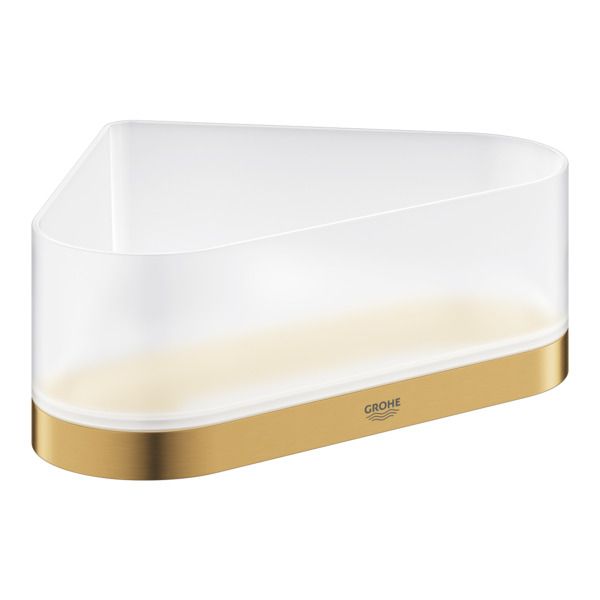 GROHE Selection korf m. houder hoekmontage brushed cool sunrise 41038GN0 goud