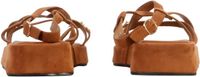 Super Mode He Valentine Joalice Plateau Sandalen Vrouwen 38 Mocha