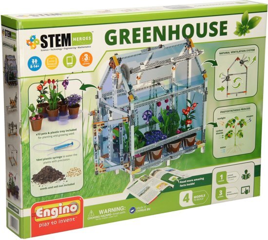 Engino Stem Heroes Greenhouse