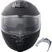Casque moto intégral ABS haute densité Bluetooth intégré visière interchangeable homologué DOT confortable pour adulte et jeune