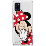 ERT GROUP mobiel telefoonhoesje voor Samsung A31 origineel en officieel erkend Disney patroon Minnie 006