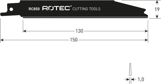 Rotec Reciprozagen RC850 / 922EHM (VPE 3 stuks)