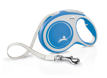 Flexi New Comfort L Tape 8 m - blauw