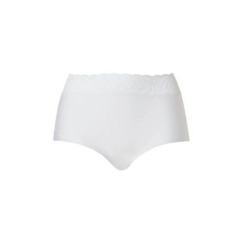 Ten Cate Secrets naadloze maxislip met kant gebroken wit - 8711665763323