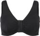 Ulla Popken - Dames - Bustier borstvoedingsbeha voorsluiting - Zwart - Maat 125D