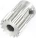 Reely Motorrondsel Module 0.5 Boordiameter 3.2 mm 16 Tanden Kunststof Kleurloos