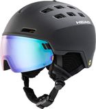 Head Radar 5K Photo Skihelm met Vizier MIPS Zwart Unisex Volwassenen