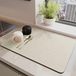 Ibenzoa® Beige Absorberende Afdruipmat voor Keuken en Café - 30 x 40 cm