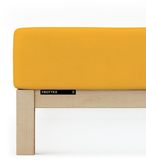 schlafgut Frottex Hoeslaken L - 140x200 - 160x200 196 Yellow Deep