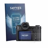 Savvies Screenprotector voor Leica SL3-P (Display + Schouderdisplay) - Folie Beschermfolie transparant 18 Stuks