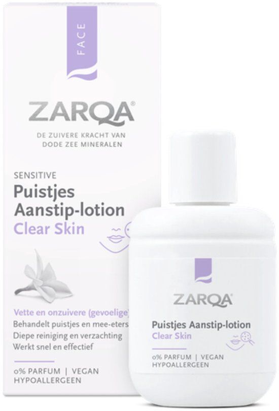 Zarqa Clear Skin Aanstip-lotion - 20 ml - Voor Onzuivere Huid