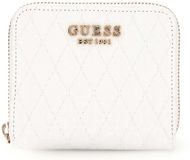 GUESS Betula Small Zip Around Wallet White