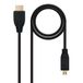 Brightium Micro-HDMI-kabel V1.4, 1,8 m, hoge snelheid, ondersteunt video en audio, ideaal voor het aansluiten van multimedia-apparaten op displays.