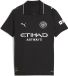 Puma Manchester City FC 25/26 Replica Weg T-shirt Junior Zwart