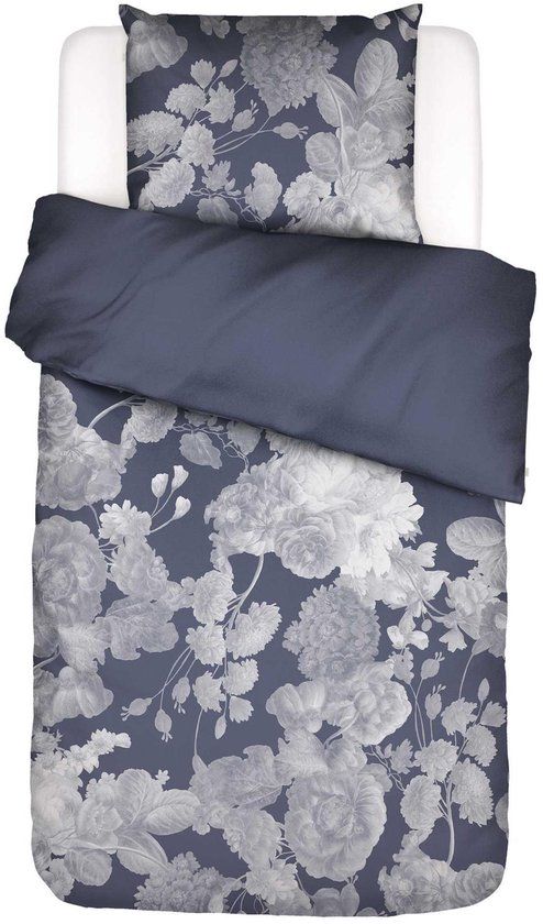 Essenza Eunice Dekbedovertrek Nightshadow blue - Eenpersoons – 140x200/220 cm