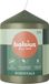 Bolsius 4 stuks olijfgroene stompkaarsen 80/58 (17 uur) Fresh Olive