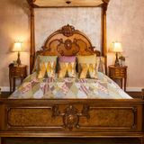 Bol Beddengoedset voor een enkel bed, 135x200 cm, 100% katoen, met bloemenprint