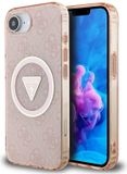 Guess MagSafe Serie - Hoesje voor Mobiele Telefoon - iPhone 16 - Roze