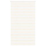 VidaXL Zebra rolgordijn 130x150 cm stofbreedte 125,9 cm marmerbeige