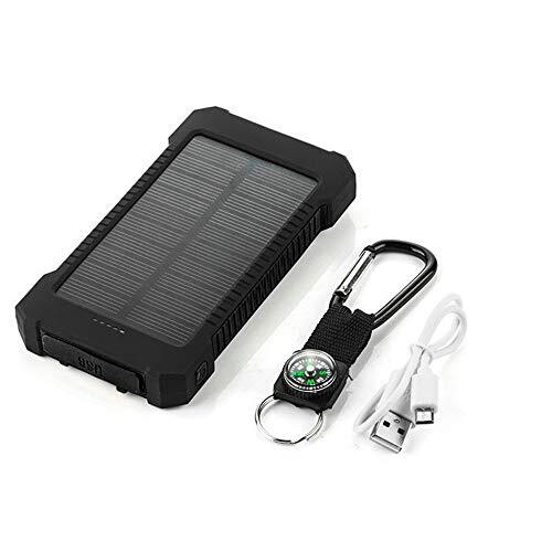 Shot Case Externe batterij Solar voor Xiaomi Mi 9 Smartphone Tablet oplader Universal Power Bank 4000 mAh 2 USB-poorten