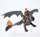 Figurine "How to Train Your Dragon", avec Hicks et Dragons, 25 cm, Articulé