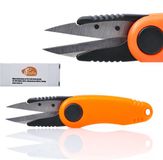 Rosfix Multifunctionele Vislijnschaar Vouwbaar - Roestvrij Staal, 75 mm