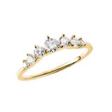 Thomas Sabo Bague, couleur or jaune, taille 52