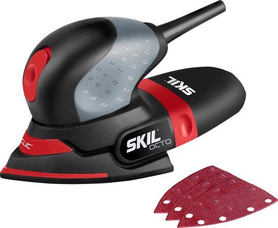 Skil 7207AA Multischuurmachine - 100W - Octo - Incl. 3 schuurbladen