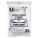 Uboxes SOFA Moving Covers (2 Pack) - 45" x 152" - Verhuis- en opbergzakken