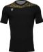 Macron Nash Shirt à manches courtes pour hommes - Noir / Jaune | Taille : XXL