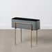 3200 Grondlegger 55 x 24 x 51 cm Grijs Gouden Metaal