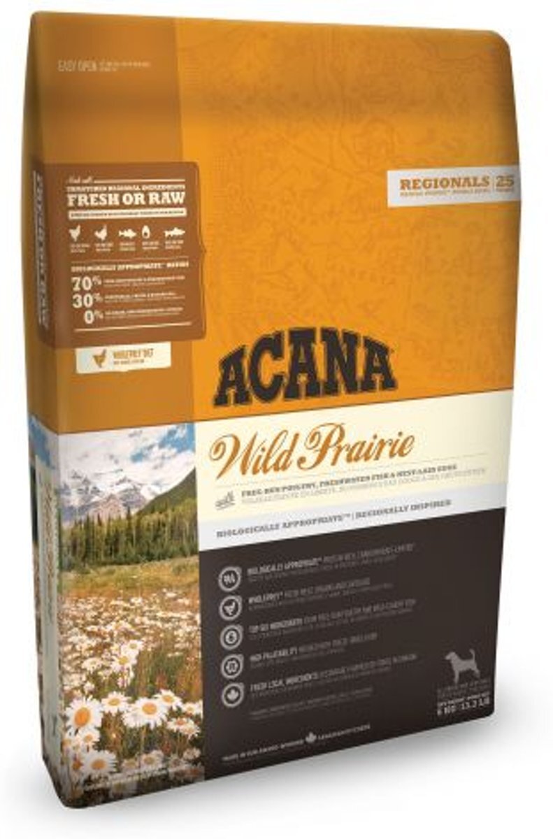 Acana regionals wild prairie dog hondenvoer 11,4 kg