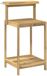 vidaXL - Buiten - pottingbank - 56,5 - x - 48,5 - x - 107 - cm - Massief - Acacia - Hout - Wit