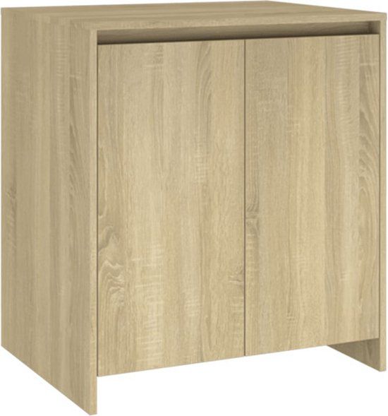 vidaXL Dressoir 70x41x75 cm Sonoma Eikenhout