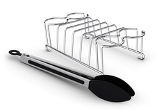 Philips Airfryer Accessoire Kit - Zwart/Chroom - Geschikt voor 6.2L, 8.3L & 9L Airfryers