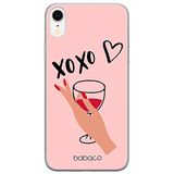 ERT GROUP mobiel telefoonhoesje voor Apple iPhone XR Babaco patroon XOXO 001