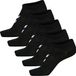 Hummel kindersokken Match Me Sock, set van 5, zwart
