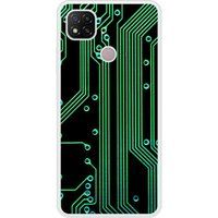 Xiaomi Redmi 9C Texture circuit geek hoesje