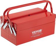 Vevor Gereedschapskist Gereedschapskoffer Multifunctioneel 355,6x200x165mm Rood