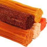Merkloos Pijpenreiniger Set met Glitter - 400 Stuks Chenilledraad