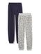 MINYMO Broek navy / bruin / grijs gemêleerd / zwart