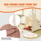VEVOR Speeltent Kindertipi-tent Opvouwbare Peutertent 128x125x175cm Speelhuisje